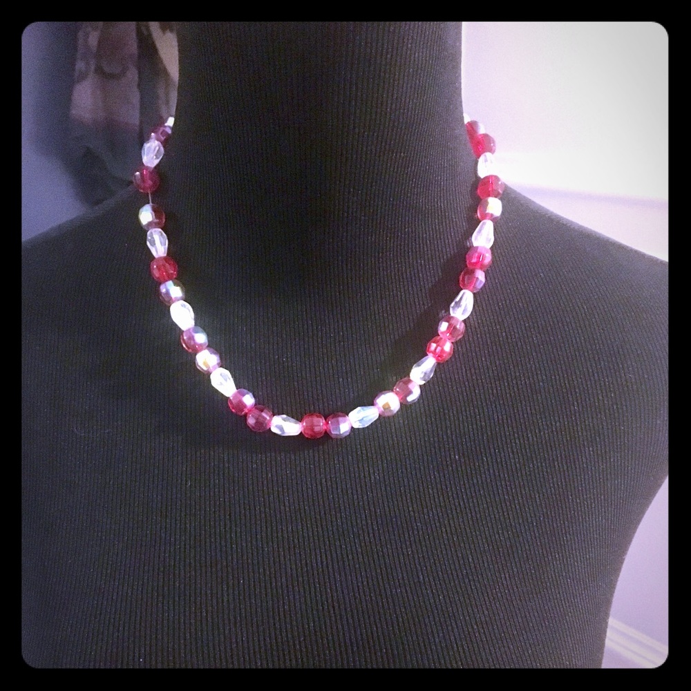 Jewelry Sale!!! Handmade red beaded jewelry set